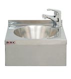 Image of BaSix WS2-MM Stainless Steel Hand Wash Station with CaterTap Lever Tap
