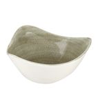 Image of Patina HC816 Antique Triangle Bowls Green 153mm (Pack of 12)