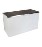 EL53SS 527 Ltr White Chest Freezer With Stainless Steel Lid