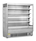 Image of BTD200SSV2 1940mm Wide Stainless Steel Multideck Display Fridge With Nightblind