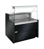 Tibet FP922-100 1000mm Wide Flat Glass Serve Over Counter Display Fridge