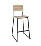 Beaufort FU525 Wooden Interior High Stools (Pack of 2)