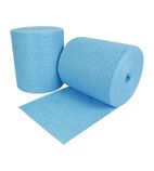 FA212 Envirowipe Anti-Bacterial Compostable Cleaning Cloths Blue (Roll of 2 x 250)