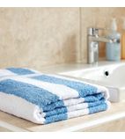 GT890 Splash Towel White & Blue