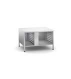 60.31.092 6-2/1 & 10-2/1 Combination Oven Stand III (Static) with mounting rails, side panels, rear & top panel