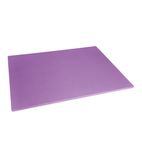FX108 Low Density Purple Chopping Board 600x450x10mm