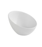 Zen Melamine Round Sloped Bowl White 150ml - DA296
