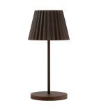 Dominica FU989 LED Cordless Table Lamp Cocoa 260mm (Pack of 6)