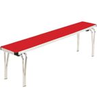 DM699 Contour Stacking Bench Red 5ft