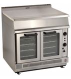 Image of Dominator Plus G2112/N Heavy Duty 2/1GN Natural Gas Freestanding Convection Oven