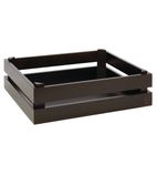 Image of DR737 Superbox Buffet Crate Black GN1/2