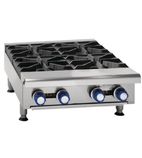 Image of CIHPA-4-24/N Natural Gas 4 Burner Hob