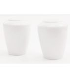 Image of V9502 Simplicity White Harmony Pepper Shakers (Pack of 12)