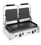 CU610 Electric Double Contact Grill with Digital Timer - Flat Top & Bottom