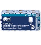 Image of Reflex Y040 Centrefeed Wiper Dispenser Refill 2-Ply 150.15m (Pack of 6)
