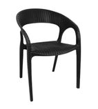 GR363 PP Rattan Wraparound Armchairs (Pack of 4)
