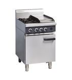 Propane Gas Range 2 Burner Static Oven with Griddle CR6CL