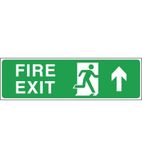W301 Fire Exit Sign Arrow Up