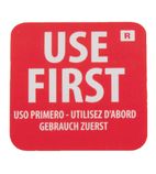 E149 Removable Use First Labels (Pack of 1000)