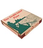 Image of GG997 Compostable Printed Pizza Boxes 9" (Pack of 100)