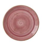 VV2582 Craft Raspberry Plate Coupe 300mm (Pack of 12)