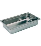 K049 Stainless Steel 1/1 Gastronorm Tray 65mm