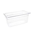 U234 Polycarbonate 1/3 Gastronorm Container 150mm Clear