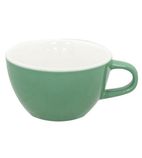 Café BN390 Porcelain Bowl Shaped Cups Sage Green 230ml (Pack of 12)
