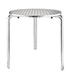 CG836 Round Stainless Steel Bistro Table 700mm