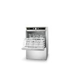 G404-12C 390mm 16 Pint Undercounter Glasswasher With Drain Pump - 13 Amp Plug in