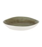 Patina HC824 Antique Organic Round Bowls Green 253mm (Pack of 12)