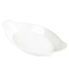 Whiteware W411 Oval Eared Dishes (Pack of 6)