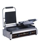 HEA790 Electric Double Contact Panini Grill - Flat Top & Bottom