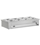 MAV614 4 x 1/1GN Electric Countertop Wet Heat Bain Marie With Tap