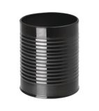 CP498 Galvanised Steel Chip Cup Black