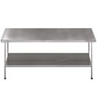 F20613W  Stainless Steel Wall Table (Fully Assembled)