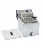 FD80R 8 Ltr Electric Countertop Single Tank Fryer (1 x Basket)