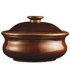 Image of DL392 Rustics Simmer Stew Pots and Lids 140mm (Pack of 6)