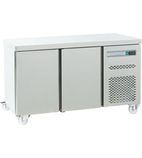 SPN-7-135-20 290 Ltr Stainless Steel 2 Door Freezer Counter