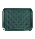 Image of P511 Polypropylene Fast Food Tray Green 450(w) mm