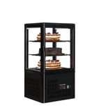 UPD60 60 Ltr Countertop Refrigerated Cake Display Case