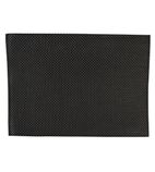 Image of GJ992 PVC Placemat Black (Pack of 6)