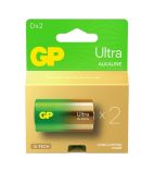 GP13AU 1.5V Alkaline D Batteries (Pack of 2)