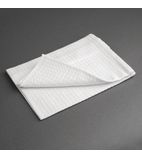 CC598 Cloths White Honeycomb Weave (Pack of 10)