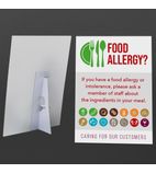 CG204 Customer Allergen Symbols & Ingredients Awareness Pub & Cafe Notice