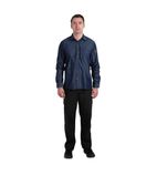 Detroit B776-L Long Sleeve Denim Shirt Blue L