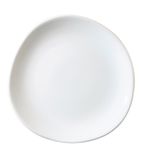 Image of Organic DM453 White Round Plate 210mm (Pack of 12)