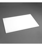 HC860 Low Density Antibacterial Chopping Board White 450x300x10mm