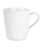 Image of FF991 Flat White Cups White 170ml (Pack of 12)
