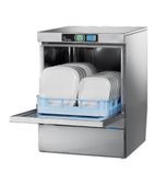FX-10B 500mm 18 Plate WRAS Approved Undercounter Dishwasher With Drain Pump, Break Tank And Rinse Boost Pump